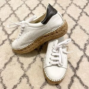 THE SHOE BOX Espadrille Platform Sneakers